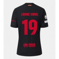 Camisa de Futebol Barcelona Lamine Yamal #19 Equipamento Secundário 2024-25 Manga Curta